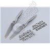 Aerostar Composite Propeller 6x4 inches (CW) Grey (2pcs)