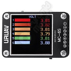 1-6S Lipo Battery Voltage Checker Receiver Signal Tester