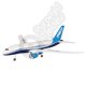 Boeing 787 Dreamliner -550mm Wingspan 2.4GHz 3CH Fixed Wing Scale Model Airliner