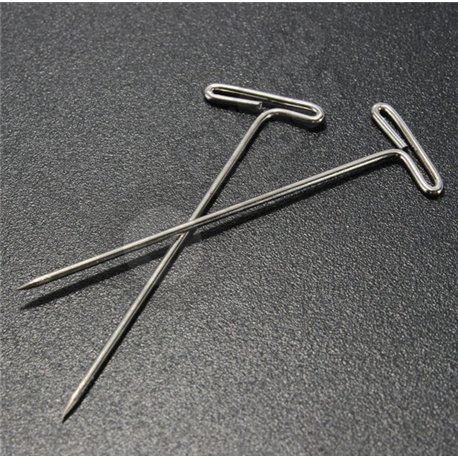 50pcs Stainless Steel T Pin -  DIY Model Building Pins 38mm Length