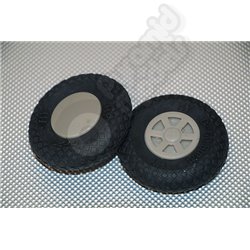 Scale Air Wheels 51mm (2inch) (Split Hub) (2pcs/Set)