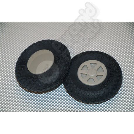 Scale Air Wheels 51mm (2inch) (Split Hub) (2pcs/Set)