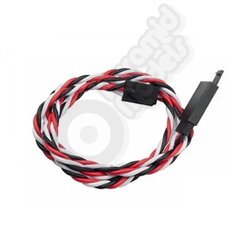 60 Core 90cm Safety Clip Servo Extension Wire Cable For Futaba