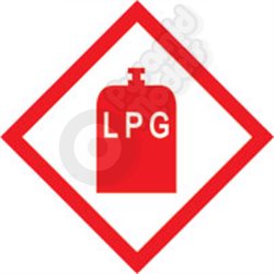 Caravan LPG Stickers