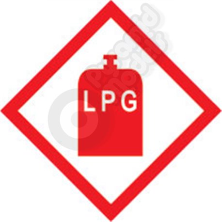 Caravan LPG Stickers