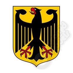 German Crest Decal