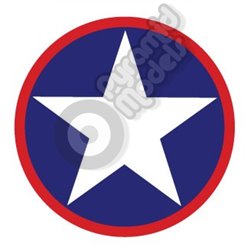 USA Roundel with red outline