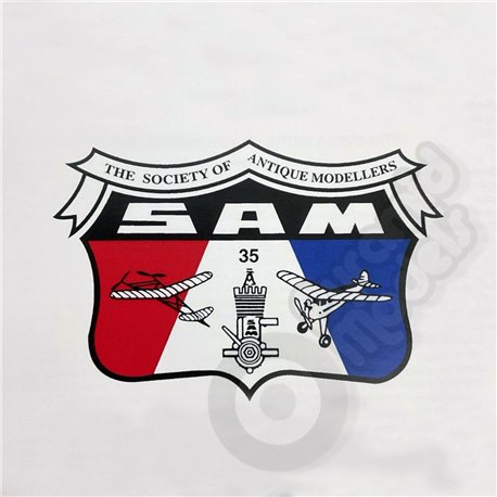 SAM 35 Full Colour Logo Emblem