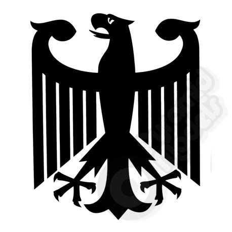 German Crest Decal