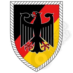 German Crest Decal