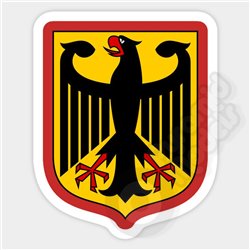 German Crest Decal