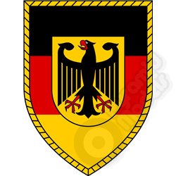 German Crest Decal