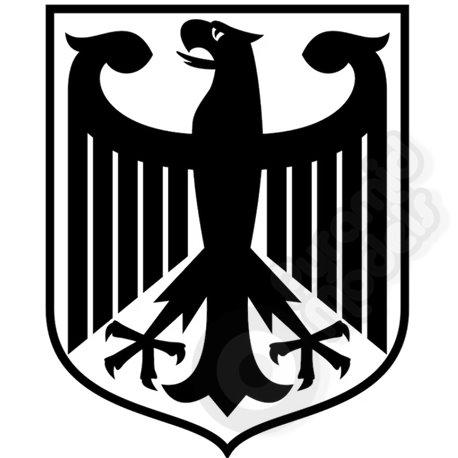 German Crest Decal
