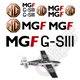 Extra 300 MGF decal sets