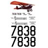 The Monocoupe Decal Set (Miss Fargo)