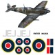 Spitfire Decal Sets - MK14 - Johnnie Johnson
