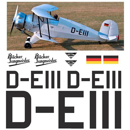 Bucker Jungmeister decal sets