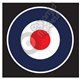RAF - British Roundel - Type D - white outline
