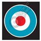 RAF - British Roundel - Type D roundel - Light blue & white outline