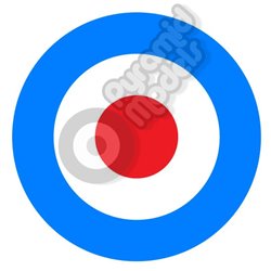 RAF - British Roundel - Type D - Light blue