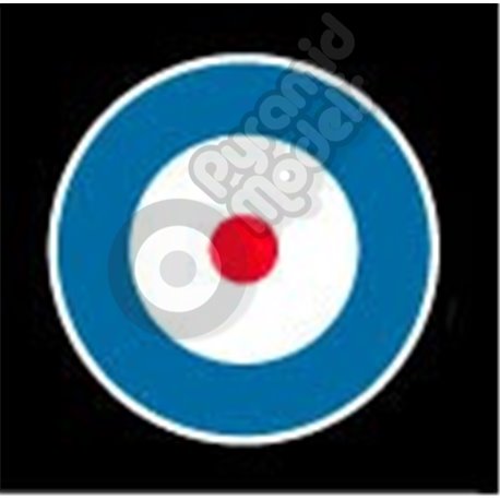 RAF - British Roundel - Type Standard - white outline