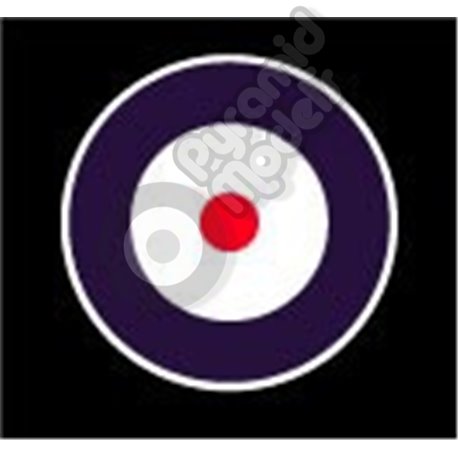 RAF - British Roundel - Type A - white outline