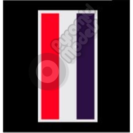 Fin Stripes with white outline