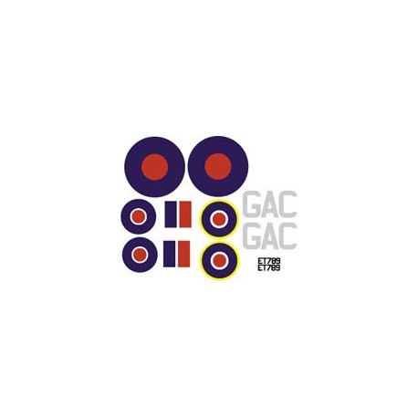 Spitfire Decal Sets - Mk 5 - MK9