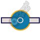 RNZAF Star & Bar - Blue & White - with yellow band