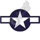 USA Star & Bar - Blue & White