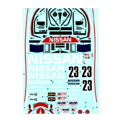 TAMIYA- Nissan R91 CP - 1/10th scale Decal Set