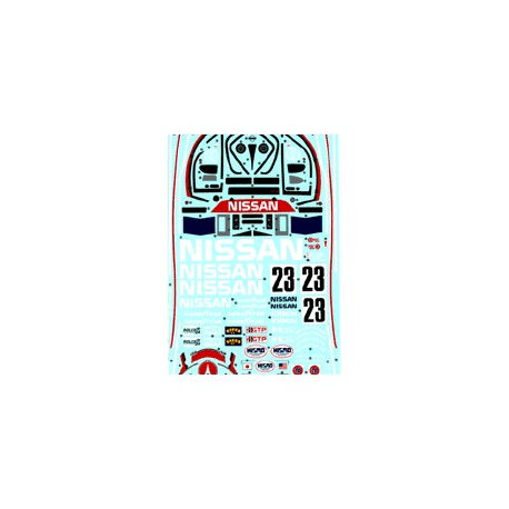 TAMIYA- Nissan R91 CP - 1/10th scale Decal Set