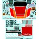 TAMIYA- Toyota Hi Lux Mon - 1/10th scale Decal Set