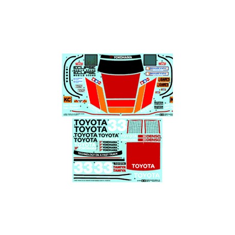 TAMIYA- Toyota Hi Lux Mon - 1/10th scale Decal Set