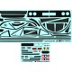 TAMIYA- Ferrari F40 - 1/10th scale Decal Set