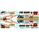 TAMIYA- Fire Dragon - 1/10th scale Decal Set