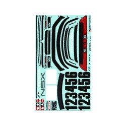 TAMIYA- Honda NSX - 1/10th scale Decal Set