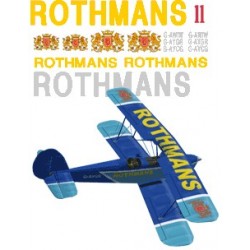 Precedent Stampe/Tigermoth scale Rothmans decal set