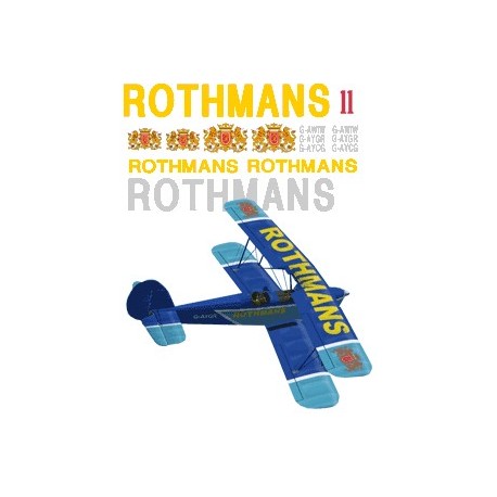 Precedent Stampe/Tigermoth scale Rothmans decal set
