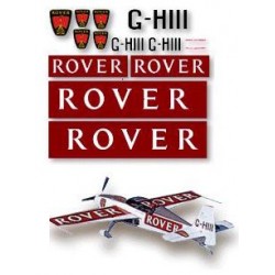 Extra 300 Rover decal sets