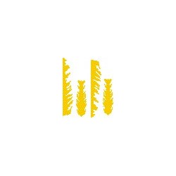 Flame Set 48 inch wingspan - YELLOW