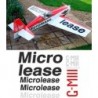 Extra 300 Microlease 30% scale decal set