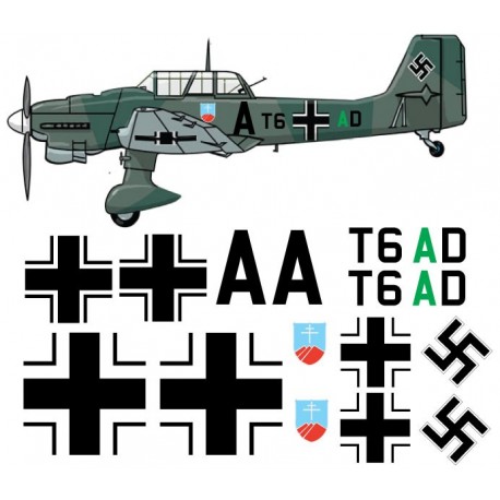 Junkers Ju-87 Stuka Decal Sets