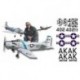 Douglas A-1 Skyraider decal set
