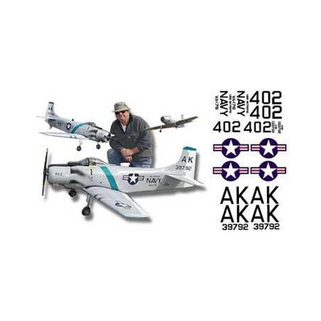 Douglas A-1 Skyraider decal set