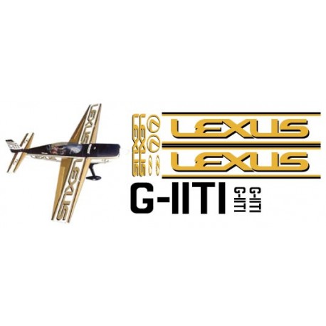 Lexus Decal sets for the Extra 200/300