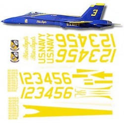 Blue Angels Hornet Decal set