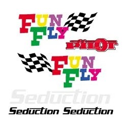 Fun Fly Computer cut vinyl set
