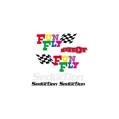 Fun Fly Computer cut vinyl set