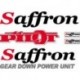 Saffron logo Computer cut vinyl set